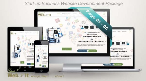 Start-up Business Website & HOSTING Package