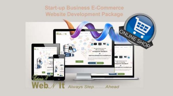 Start-up Business E-Commerce  Website Development Package